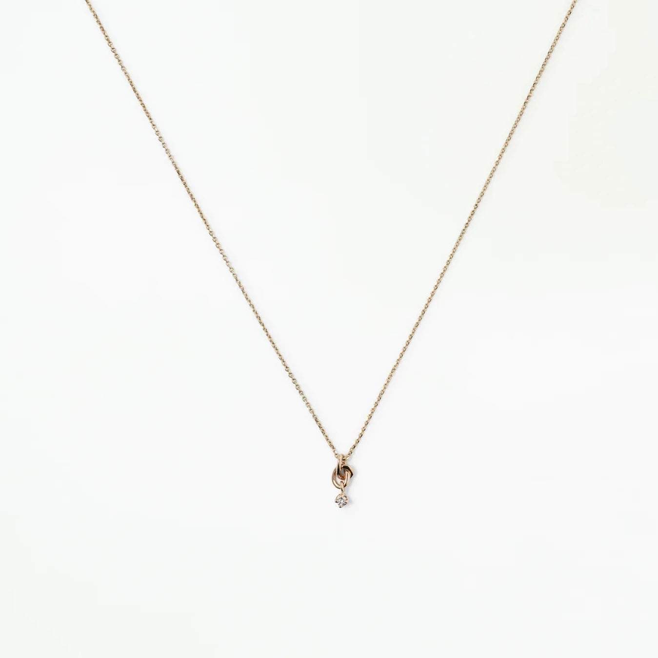 wwake / little ode diamond necklace