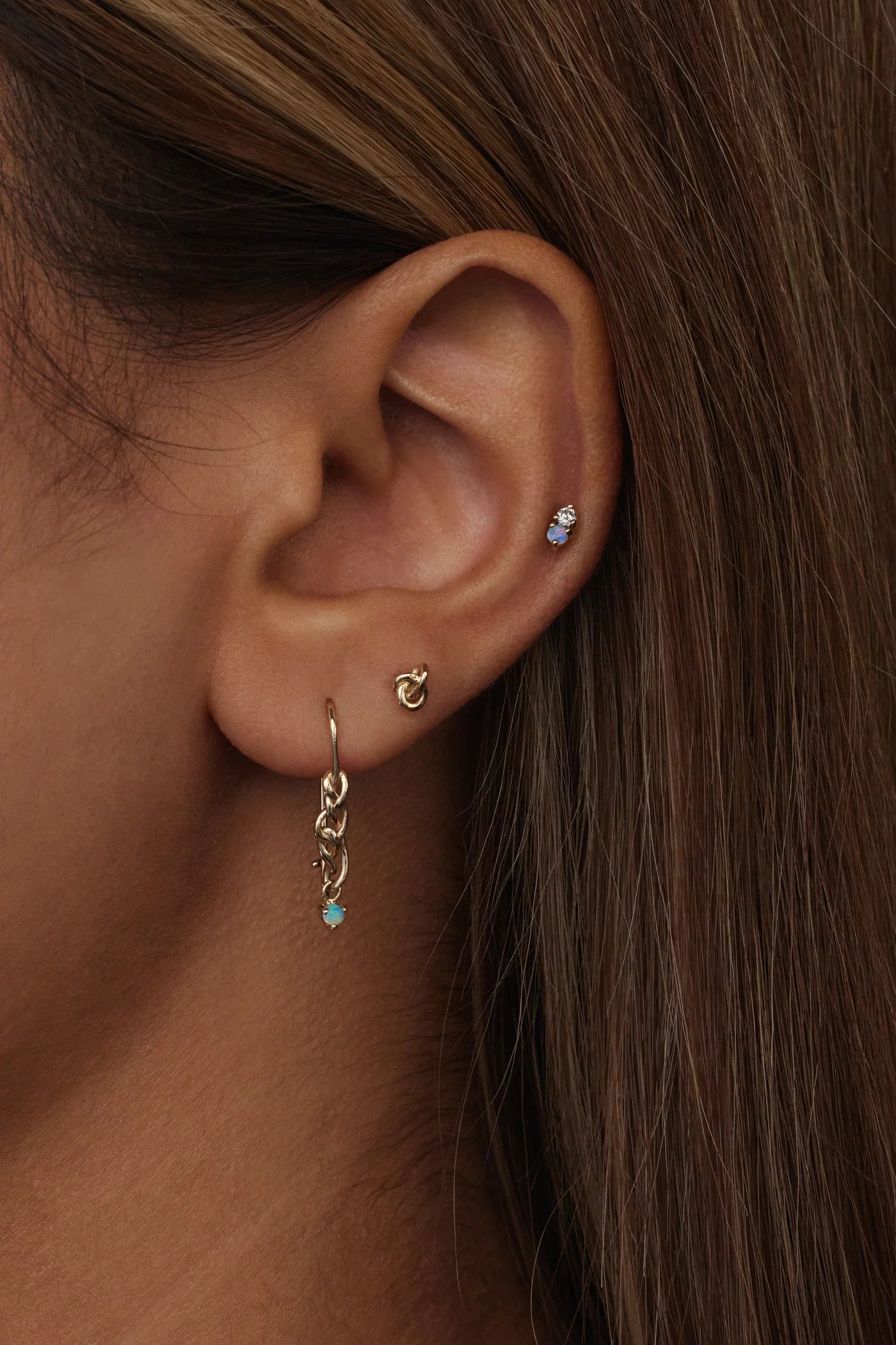 wwake / little ode stud earrings