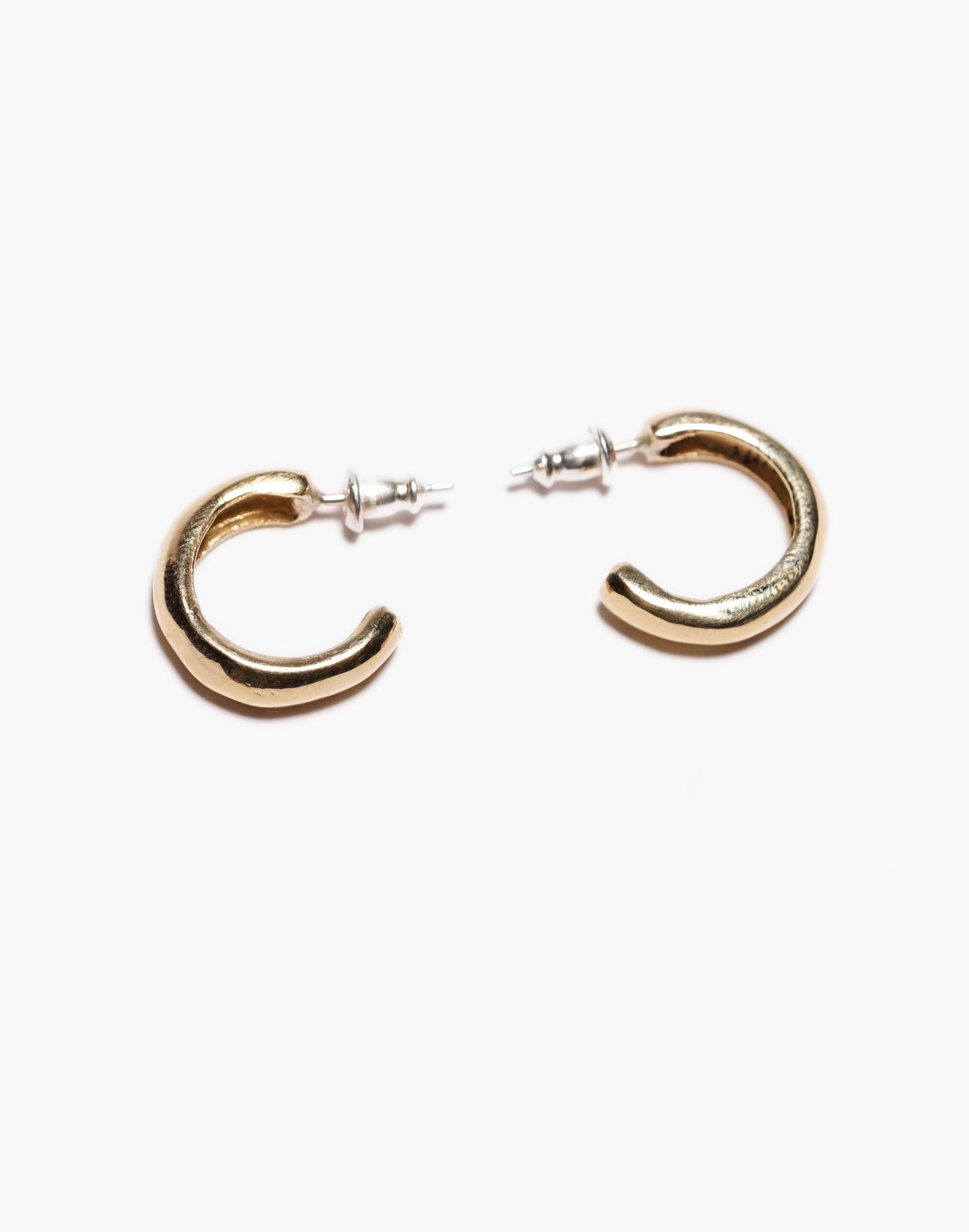 mini bulle hoop earrings