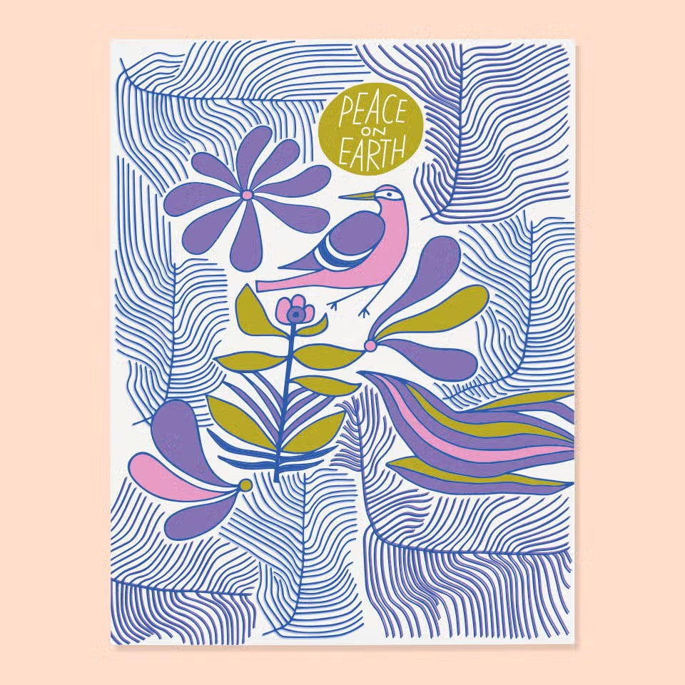 landscape holiday card