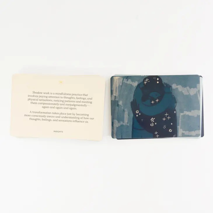 letting your shadow in - card deck