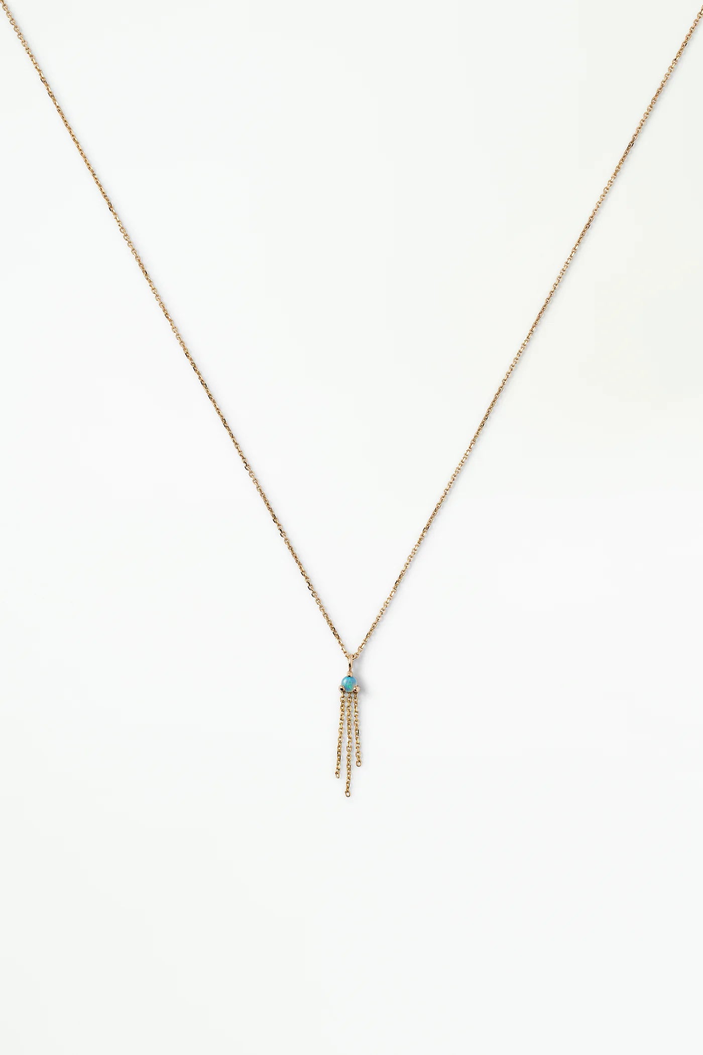 wwake / mist necklace - opal