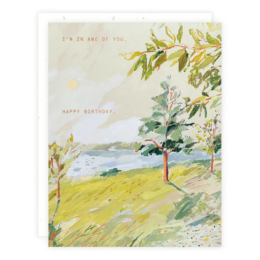 lakeside birthday card