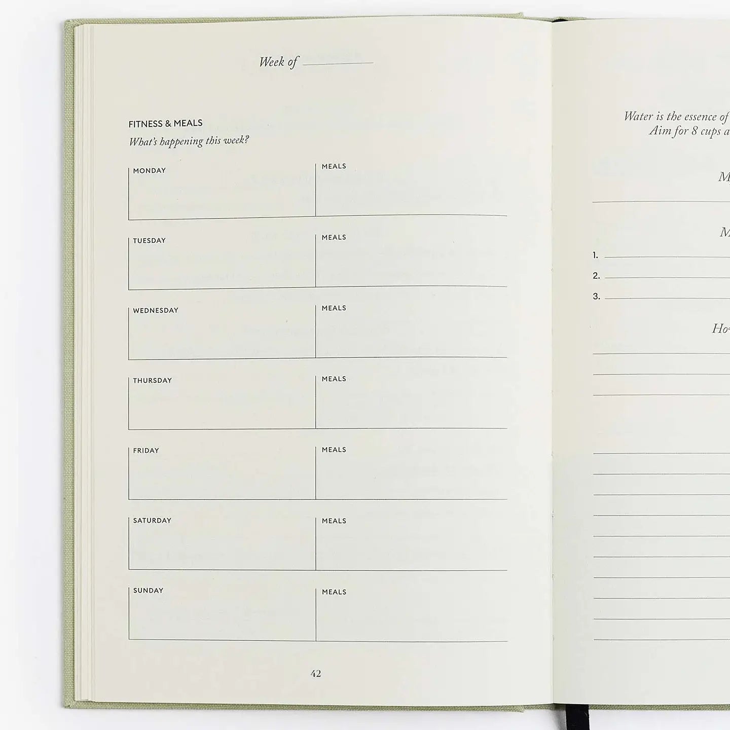 intelligent change / the five minute journal - fit edition