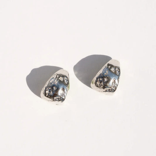 cino post hoop earrings