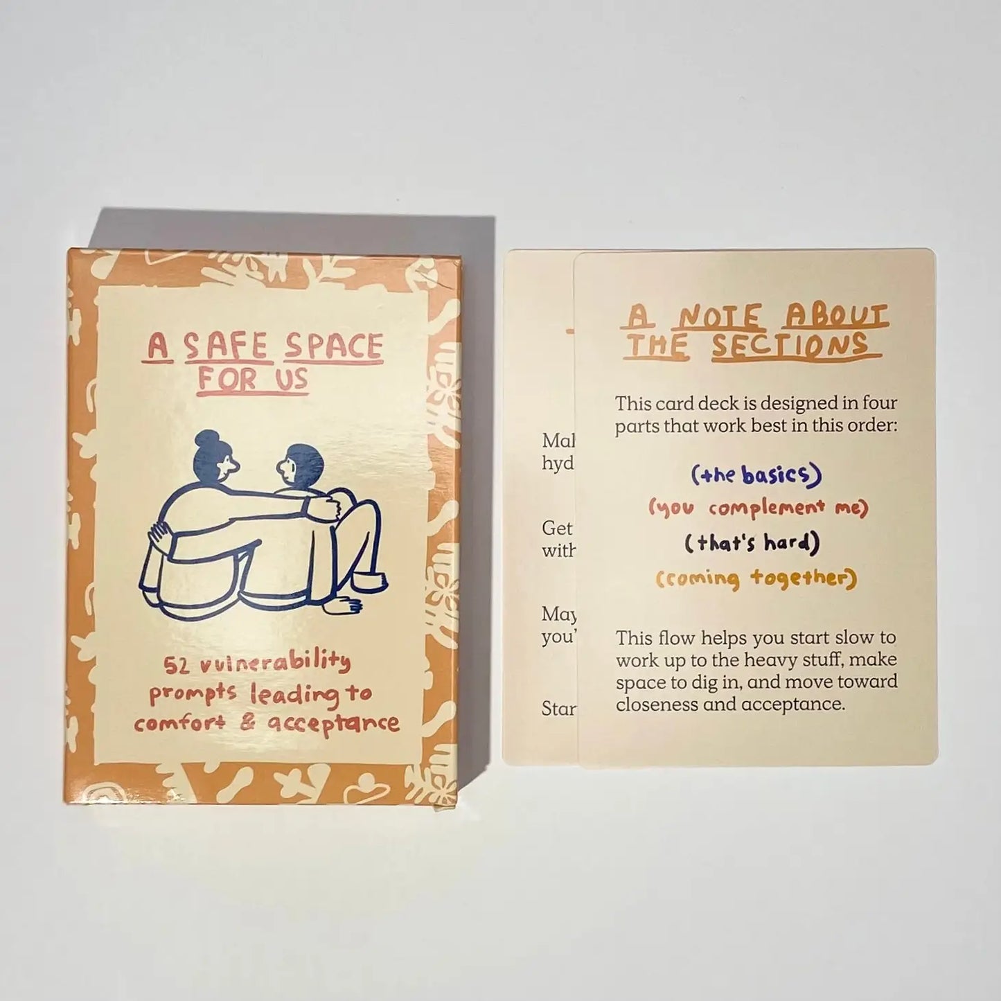 a safe space for us card deck