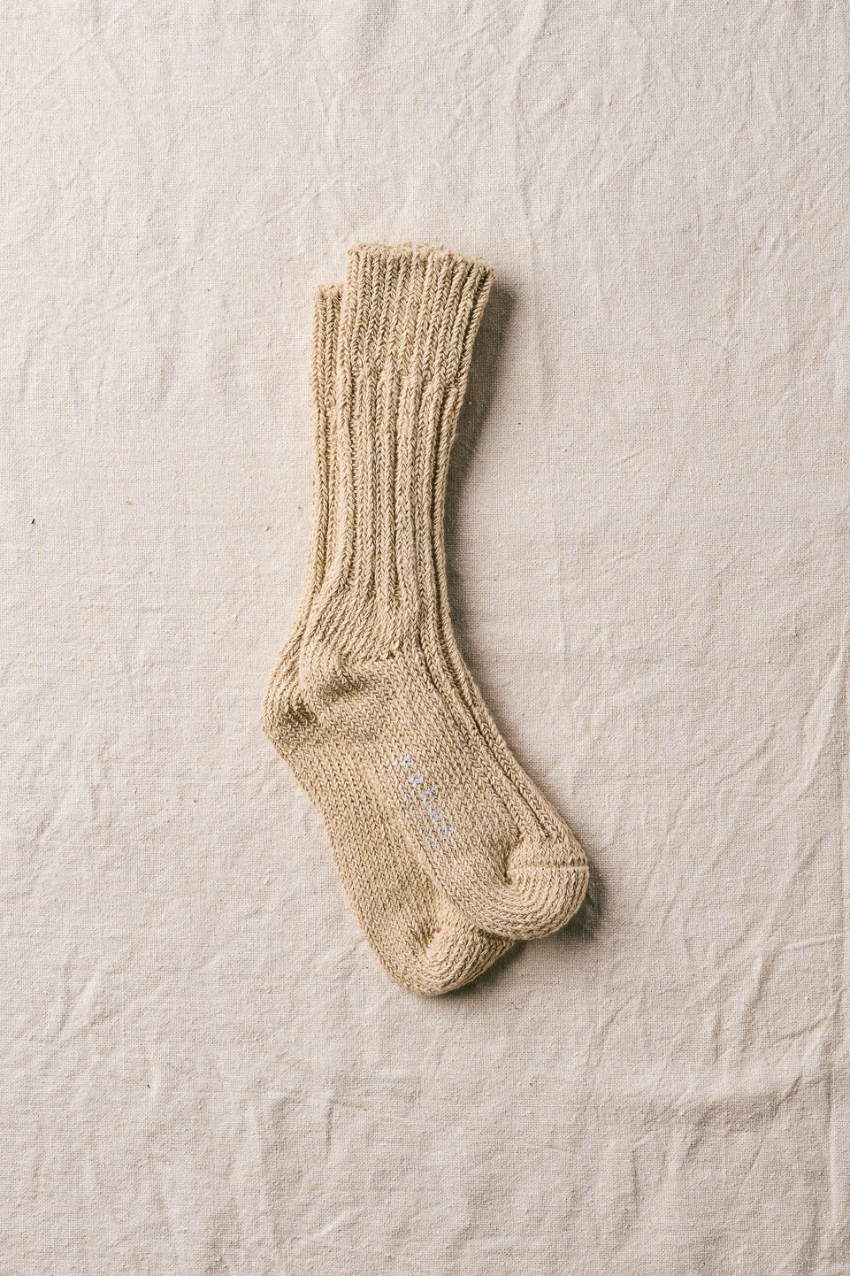 yahae / organic cotton low-gauge socks