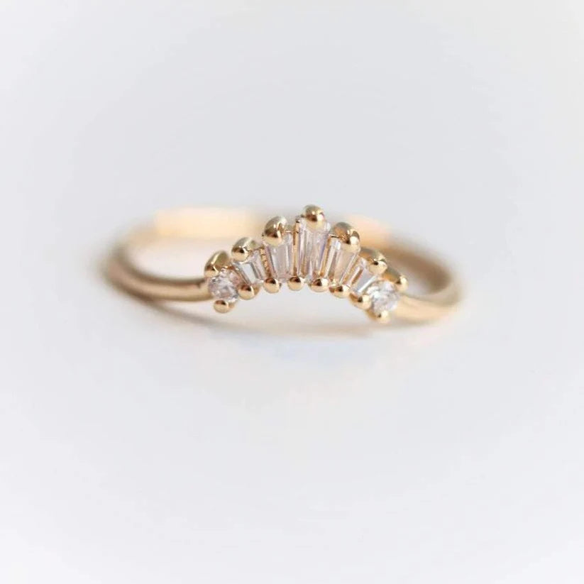 empress crown no.2 ring - grown diamond