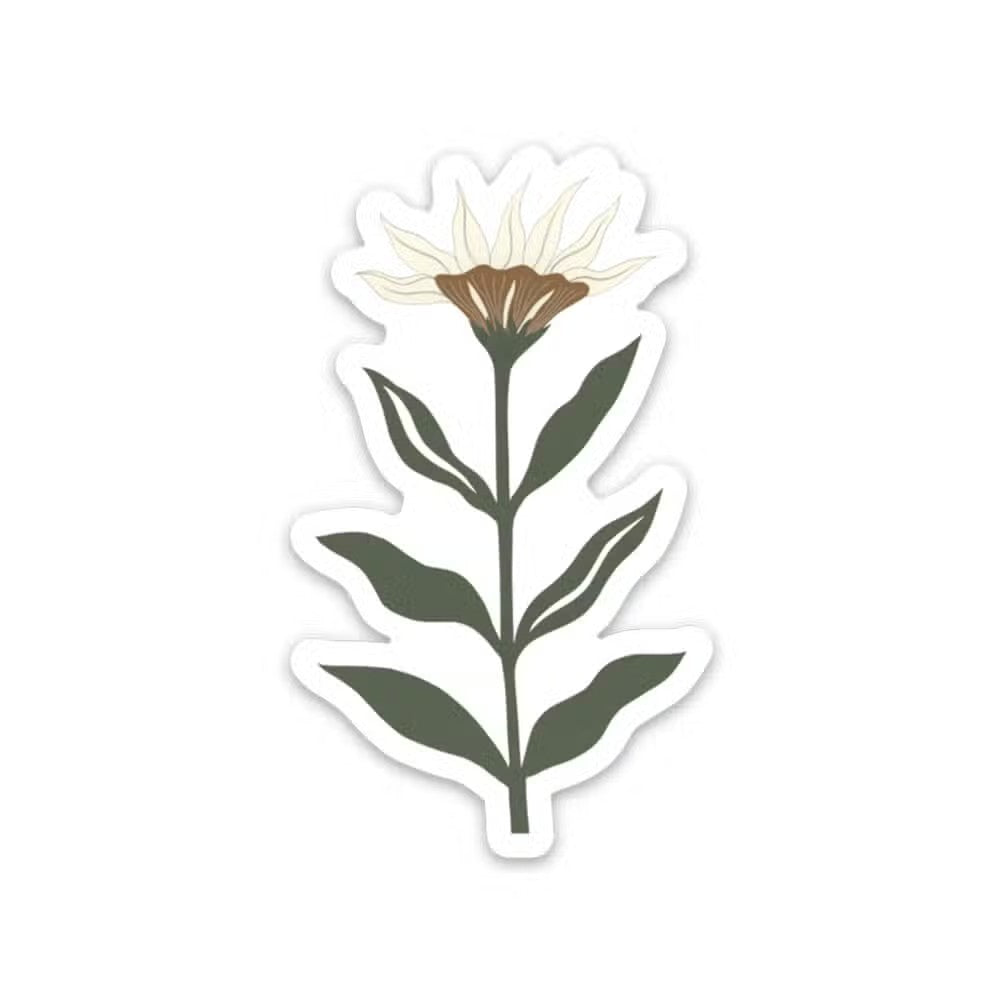 elana gabrielle / sticker - flower