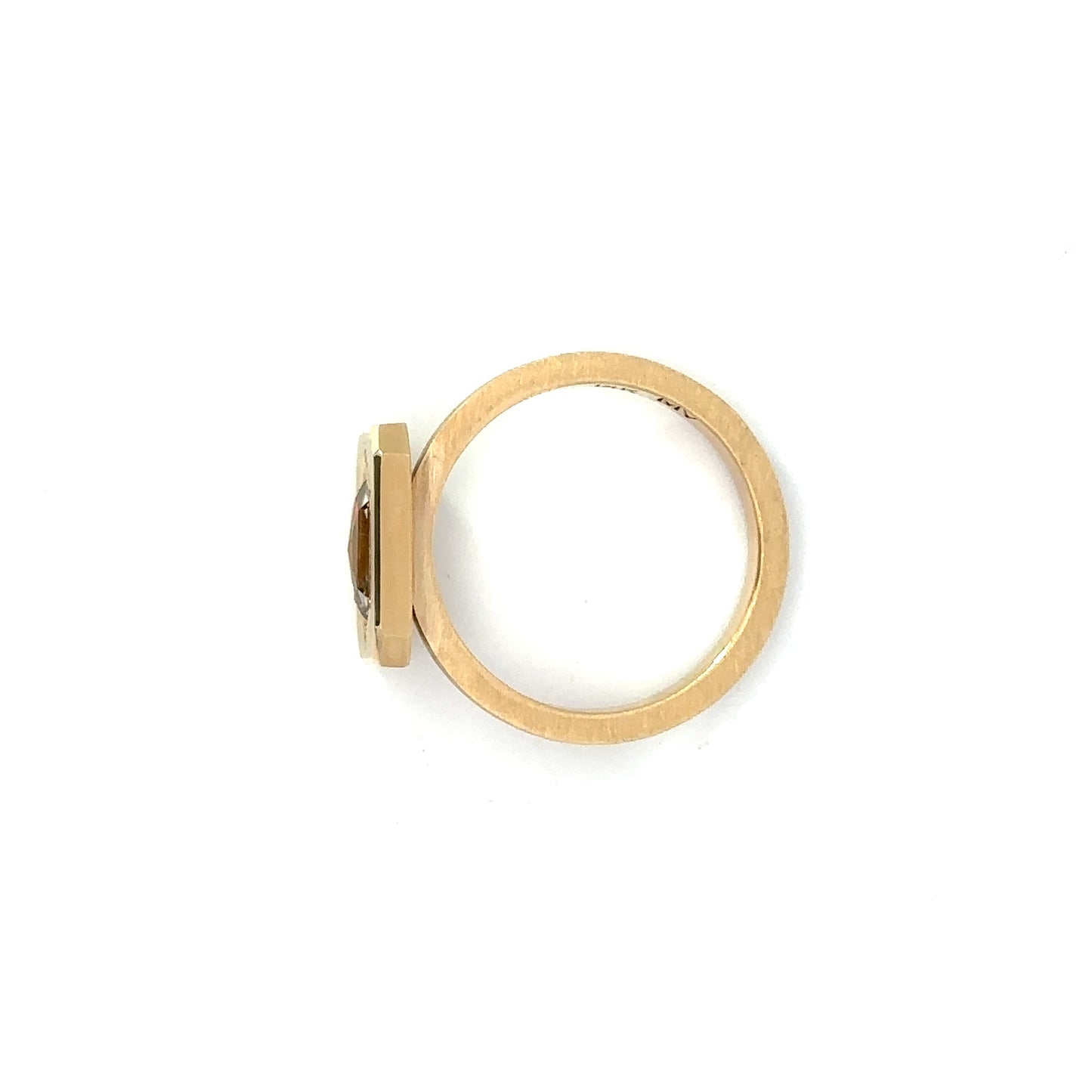 irene tableau ring - champagne diamond
