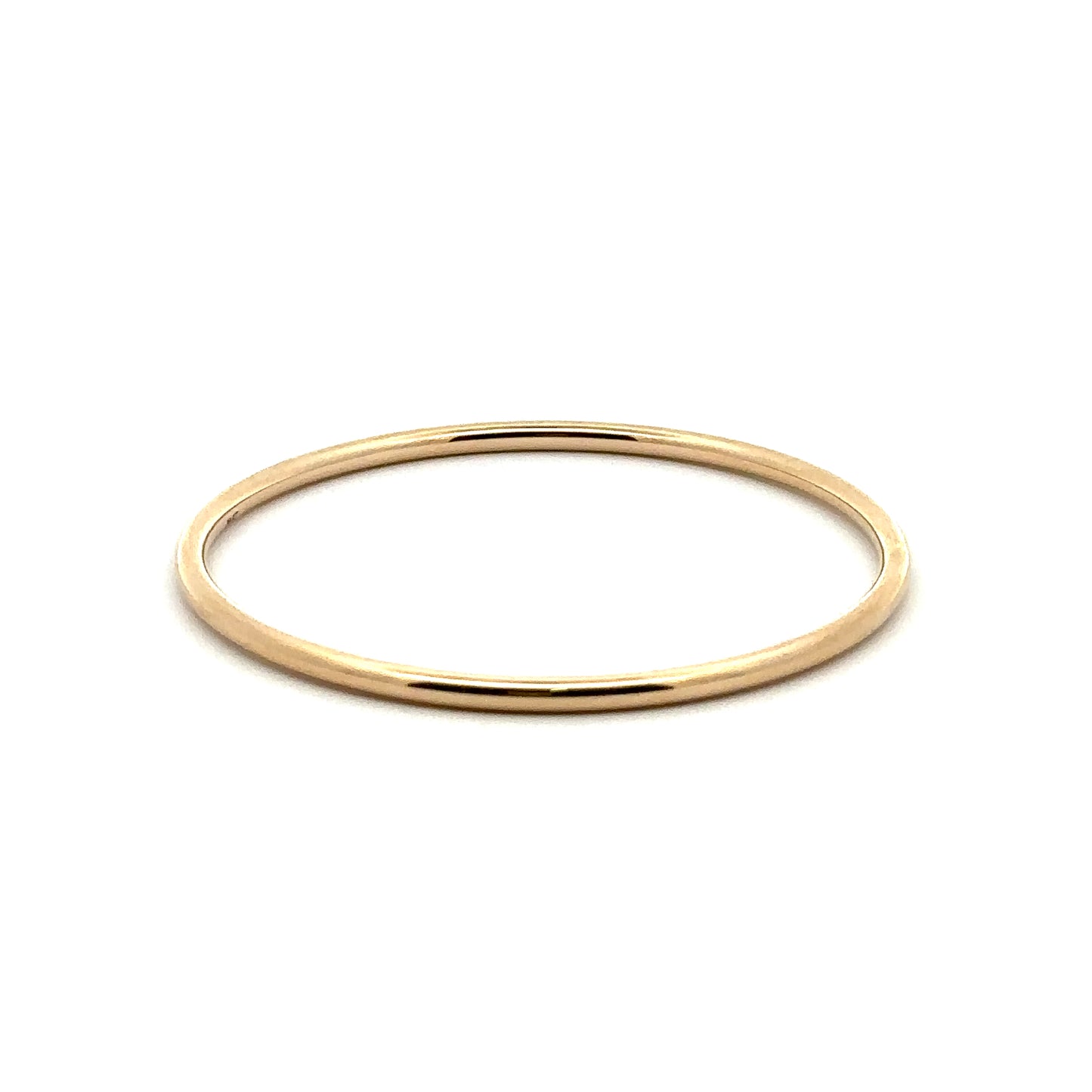 round bangle bracelet - 3mm