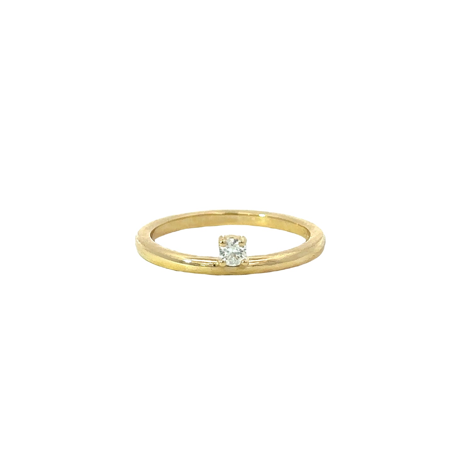 inez ring - natural diamond
