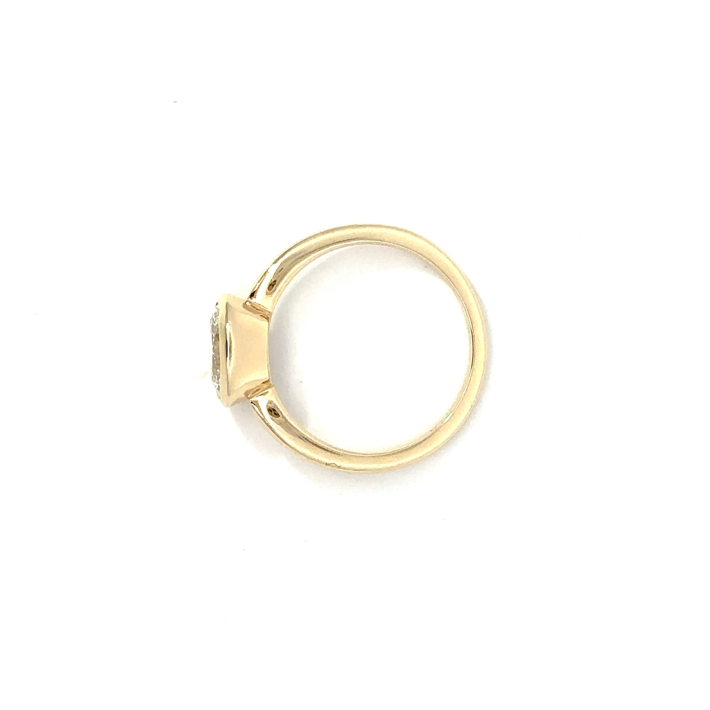 elara oval ring - grown diamond