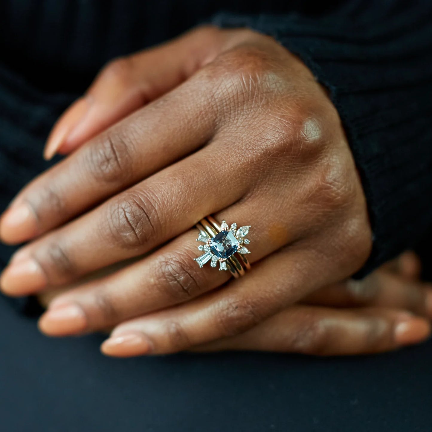 lyla ring band - natural diamond