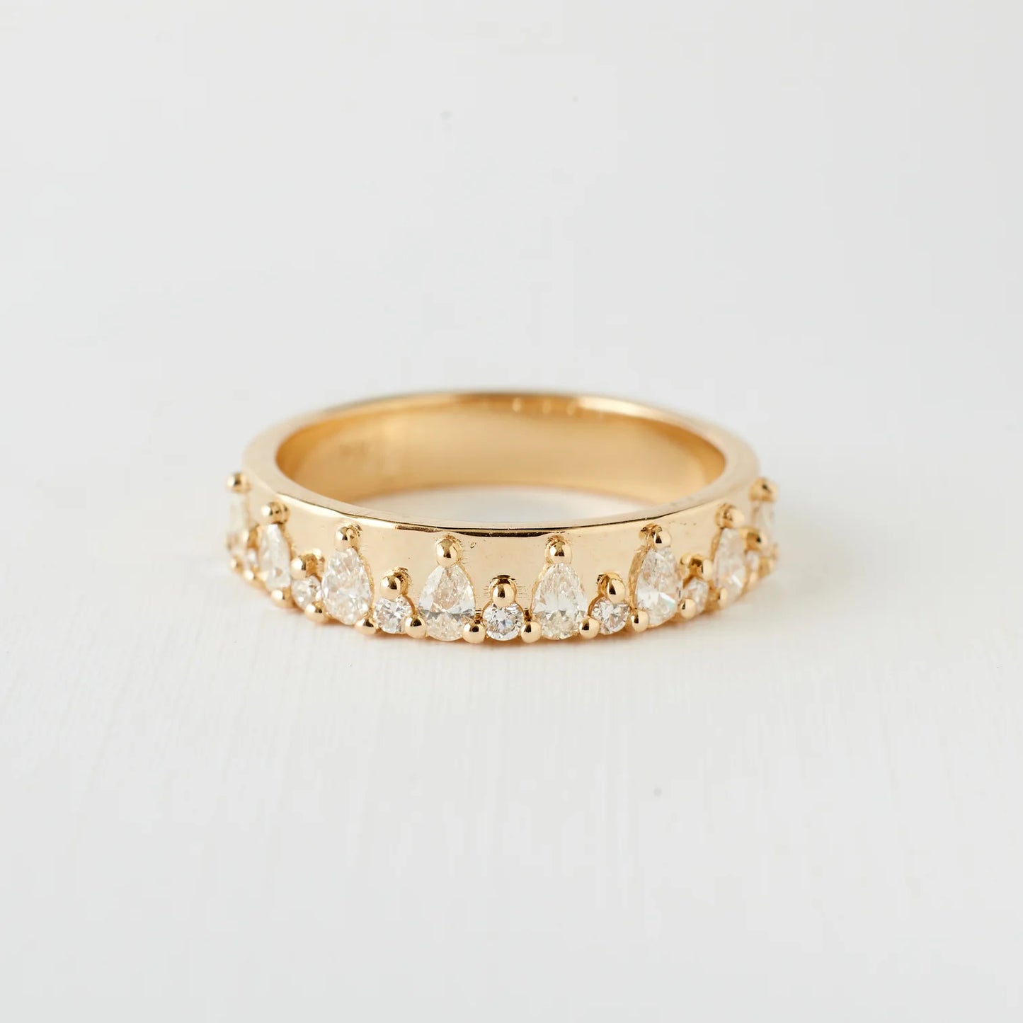 kendall ring band - natural diamond