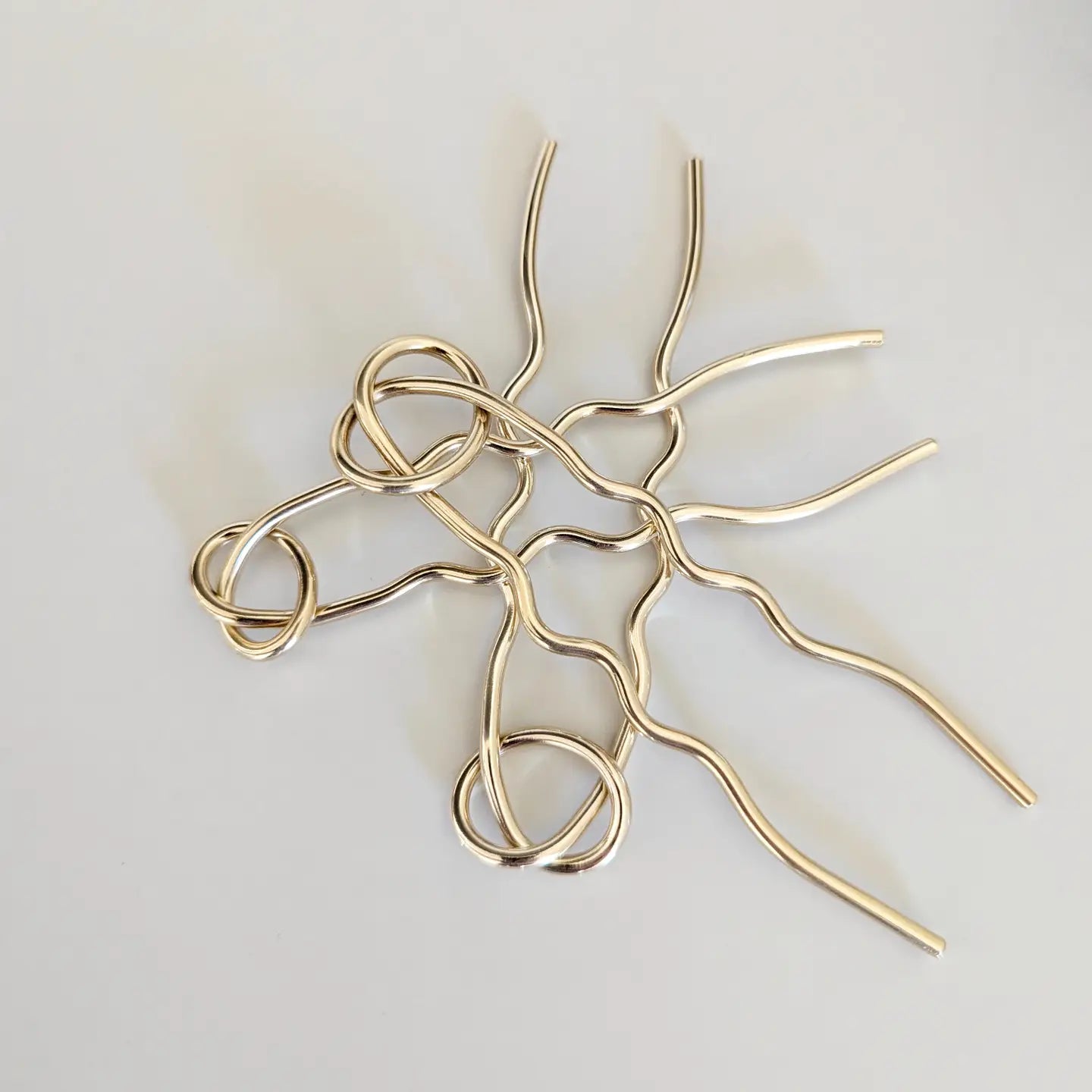 love knot hair fork