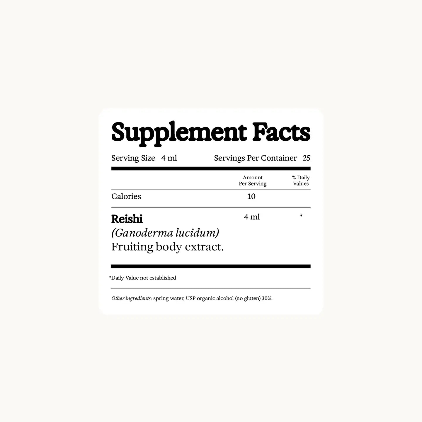 rainbo / reishi dual extract tincture
