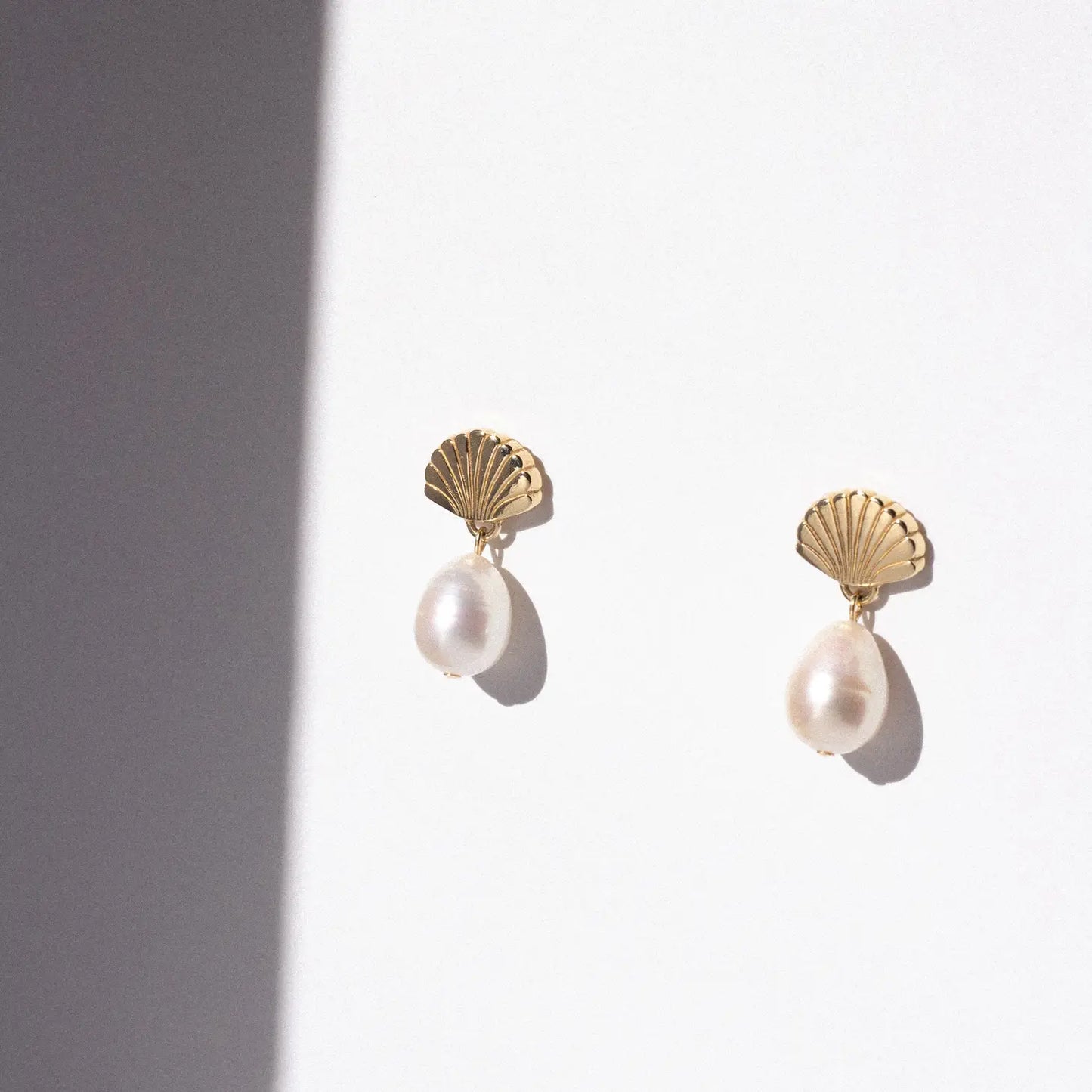 petite coquille earrings