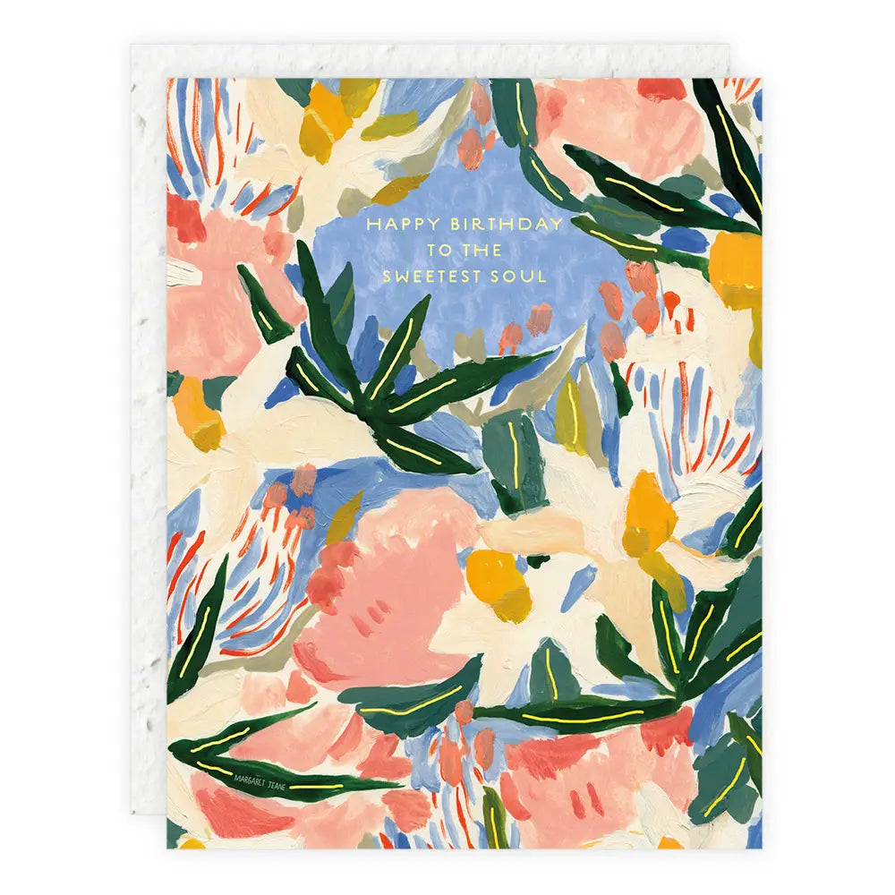 sweetest soul birthday card