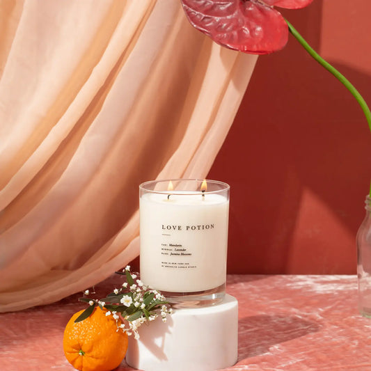 brooklyn candle studio / classic double wick candle - love potion