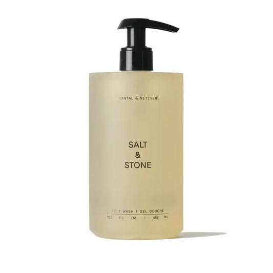 salt & stone / body wash - santal & vetiver