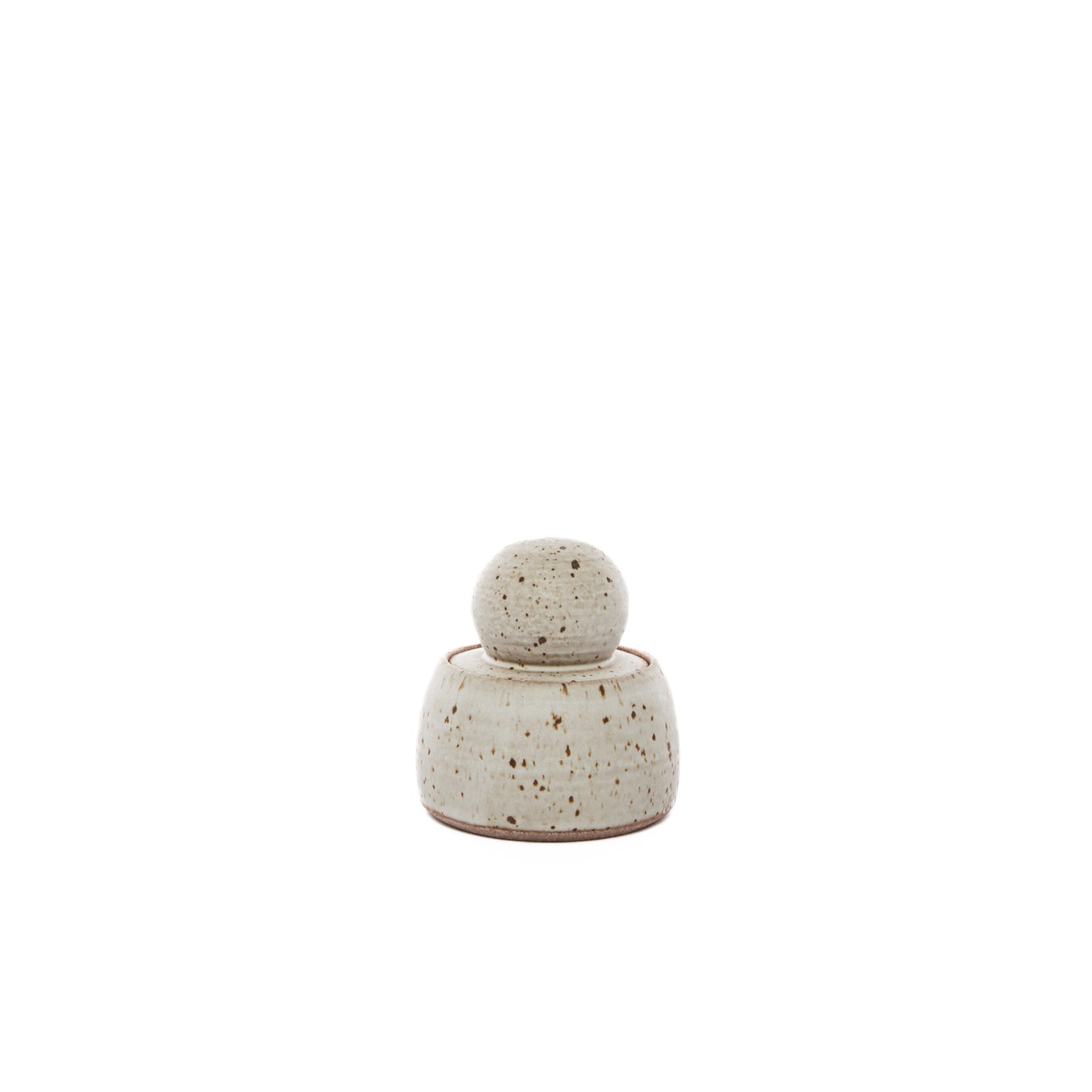 mh studio / stash jar - alabaster white