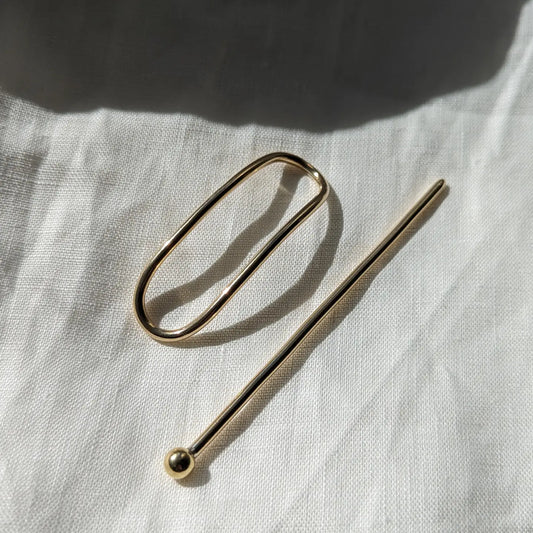slim hair pin slide