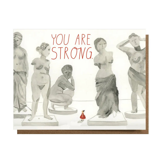 you are strong card