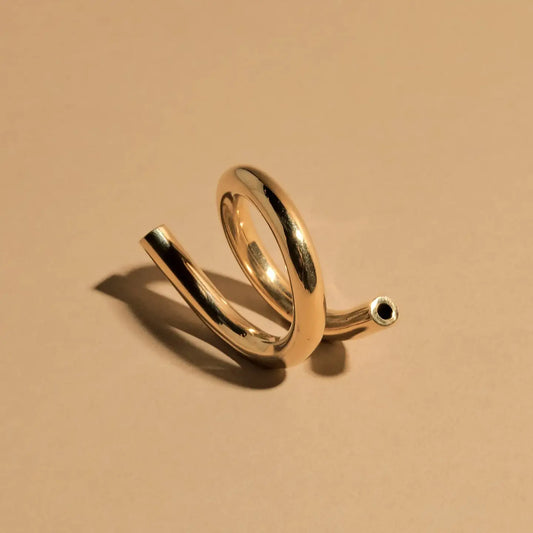 subtle bodies / brass incense holder (ii)