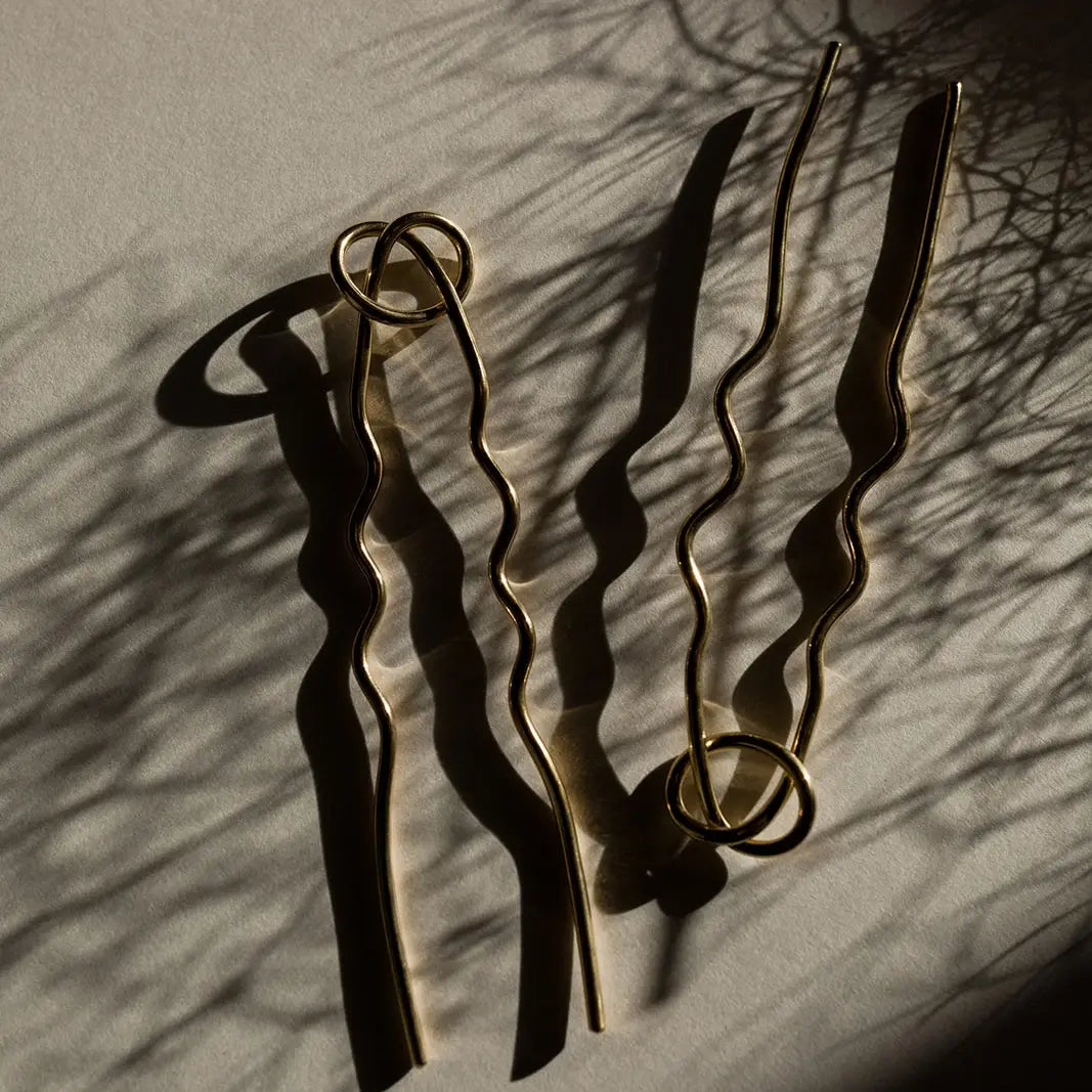 love knot hair fork
