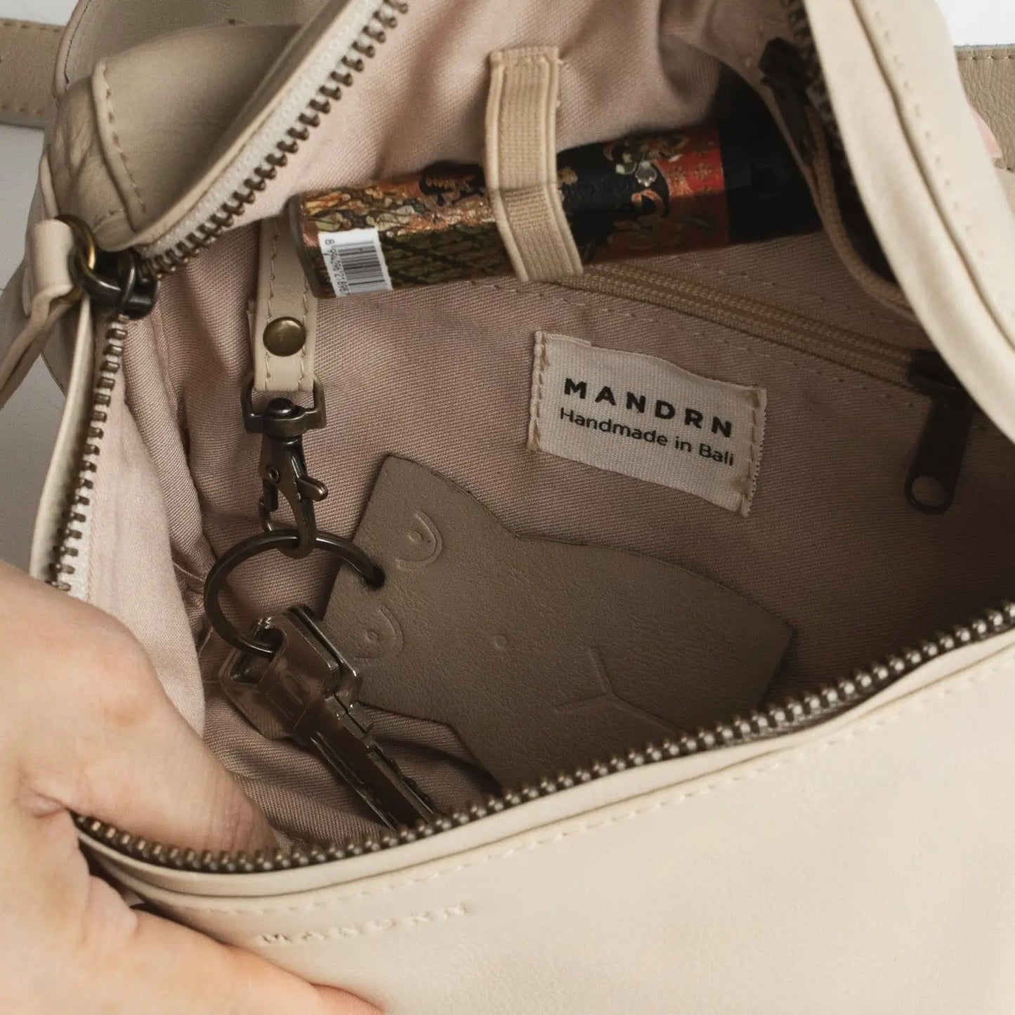 remy fanny pack - bone