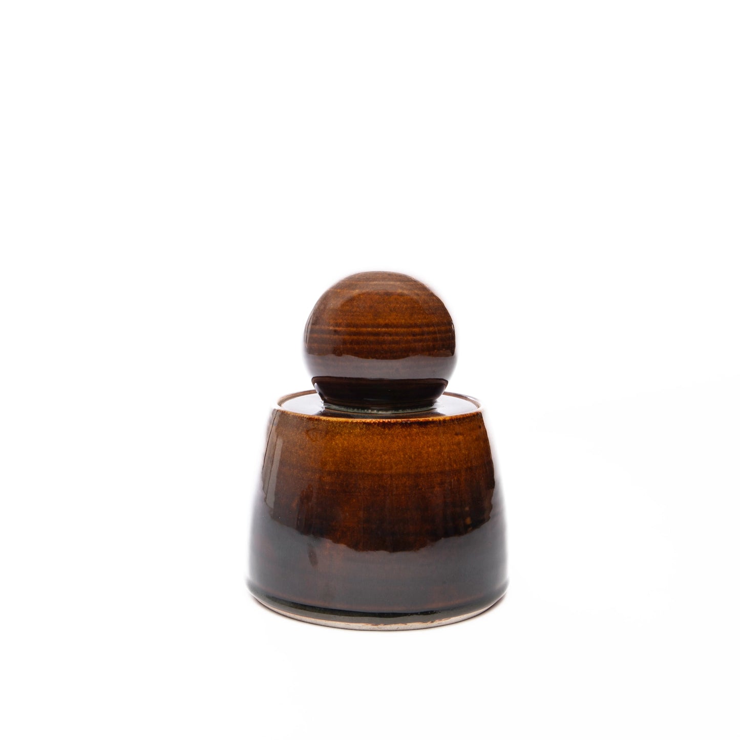 mh studio / stash jar - amber gloss