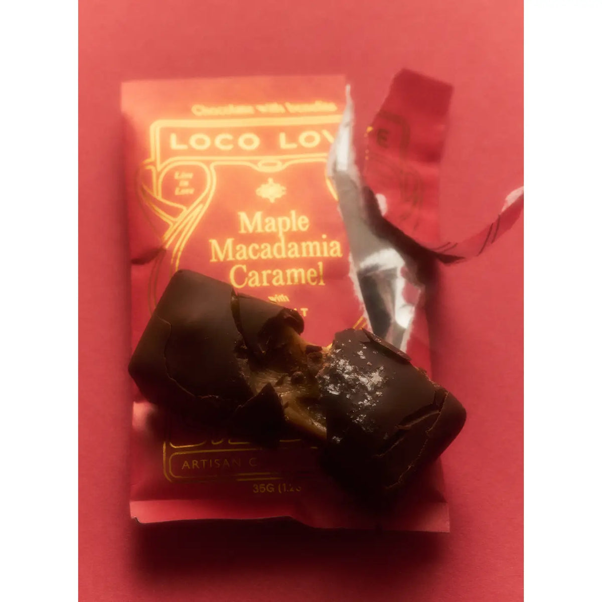 loco love chocolate / maple macadamia caramel