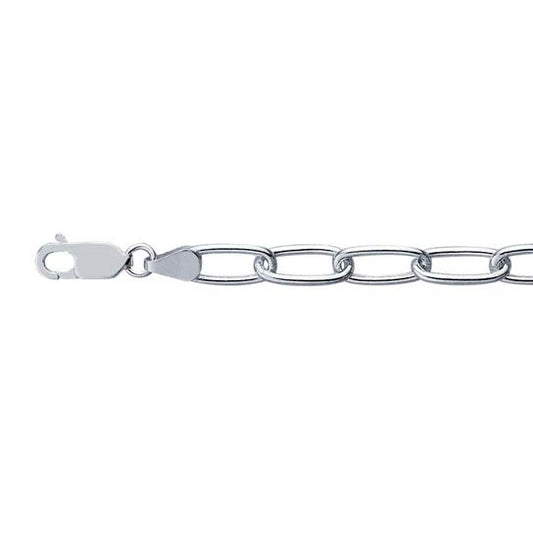 chain bracelet / paperclip - 6.2mm