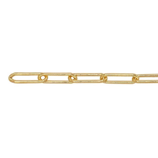 chain necklace / paperclip - 3.8mm
