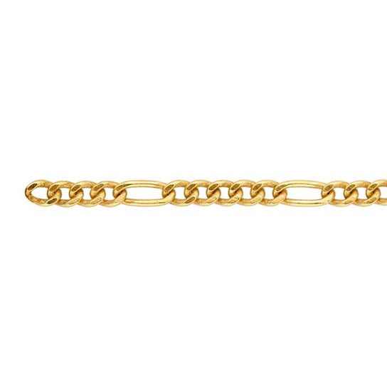 chain bracelet / figaro - 2.2mm