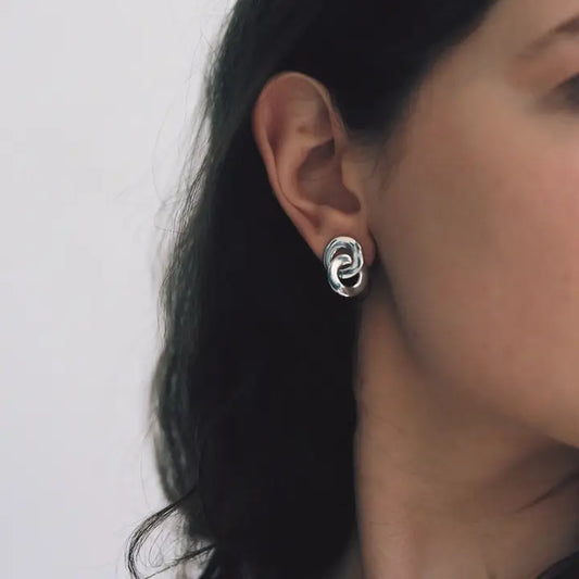 linked earrings