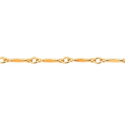 chain bracelet / dapped bar