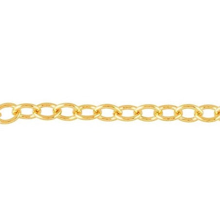 chain bracelet / oval cable - 4.7mm