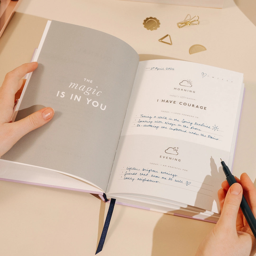 papier / guided gratitude journal - stay grounded