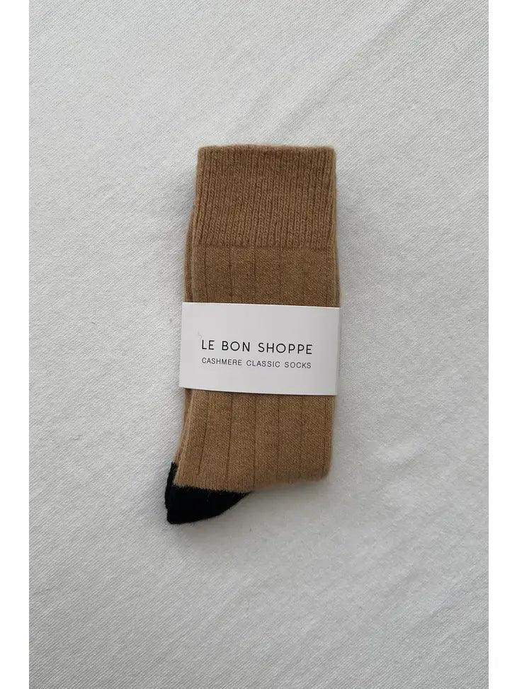 le bon shoppe / classic cashmere socks