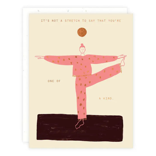 yoga lady card