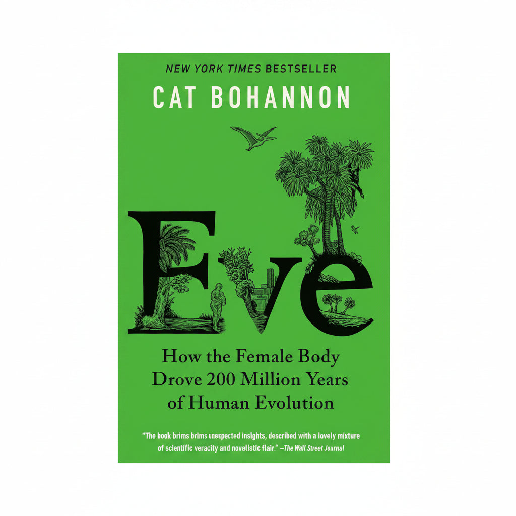 Book cover of 'Eve' by Cat Bohannon with green background and black text
