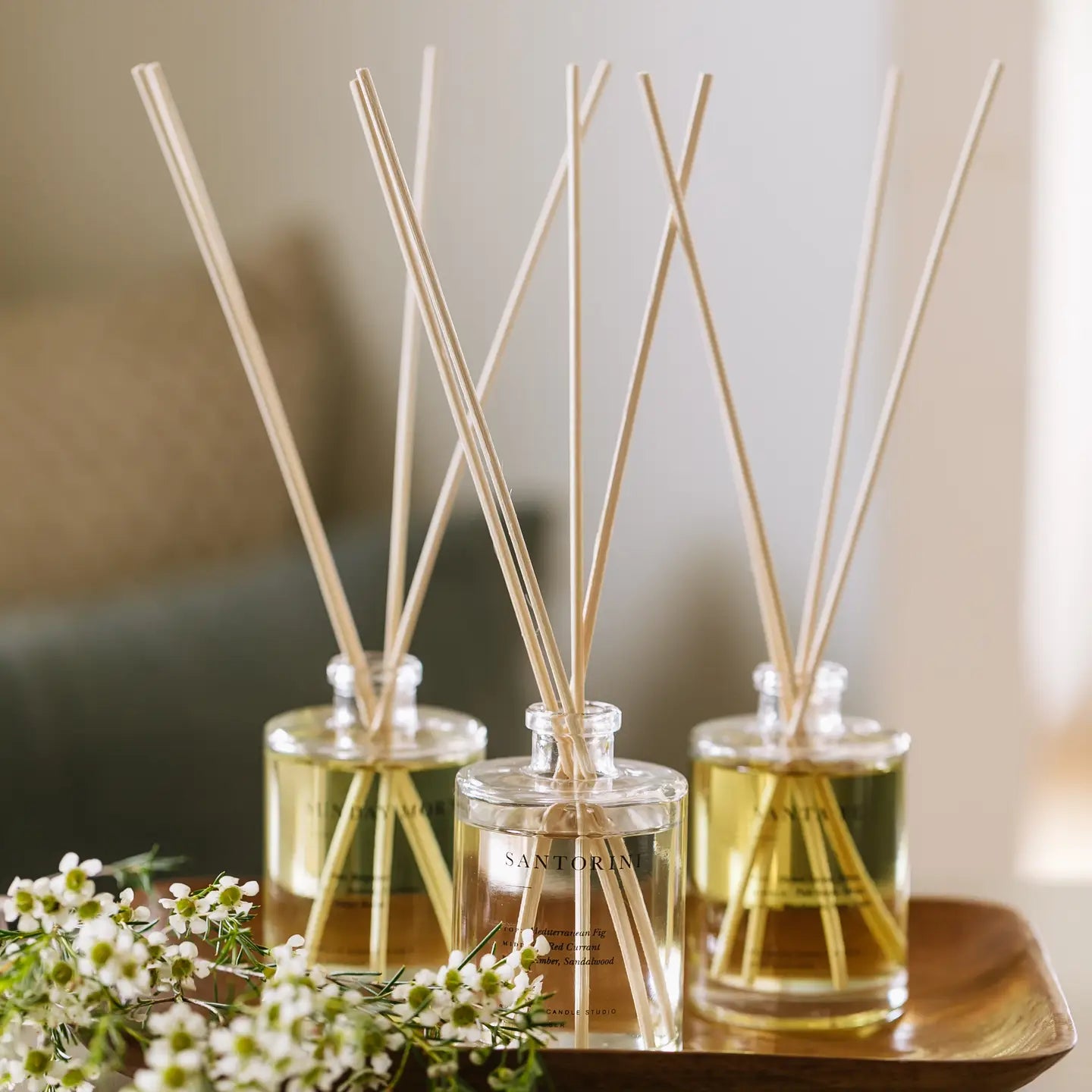 brooklyn candle studio / reed diffuser - santorini