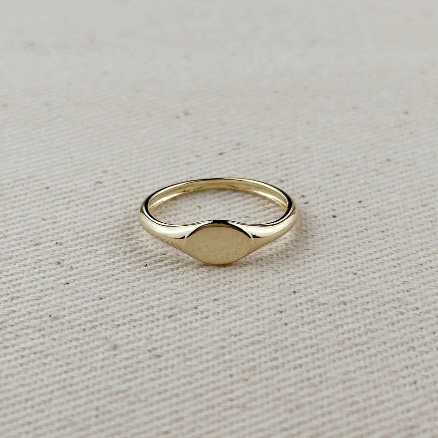 slim signet ring