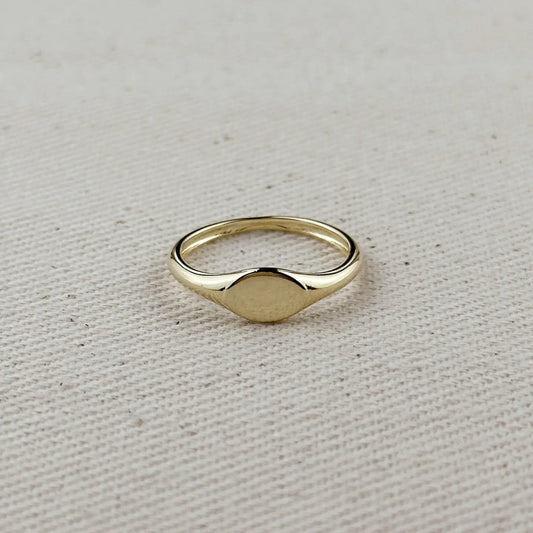 slim signet ring