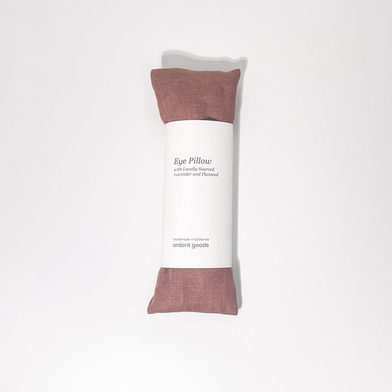 linen eye pillow