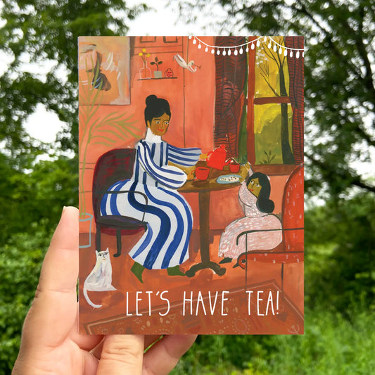 let's have tea card
