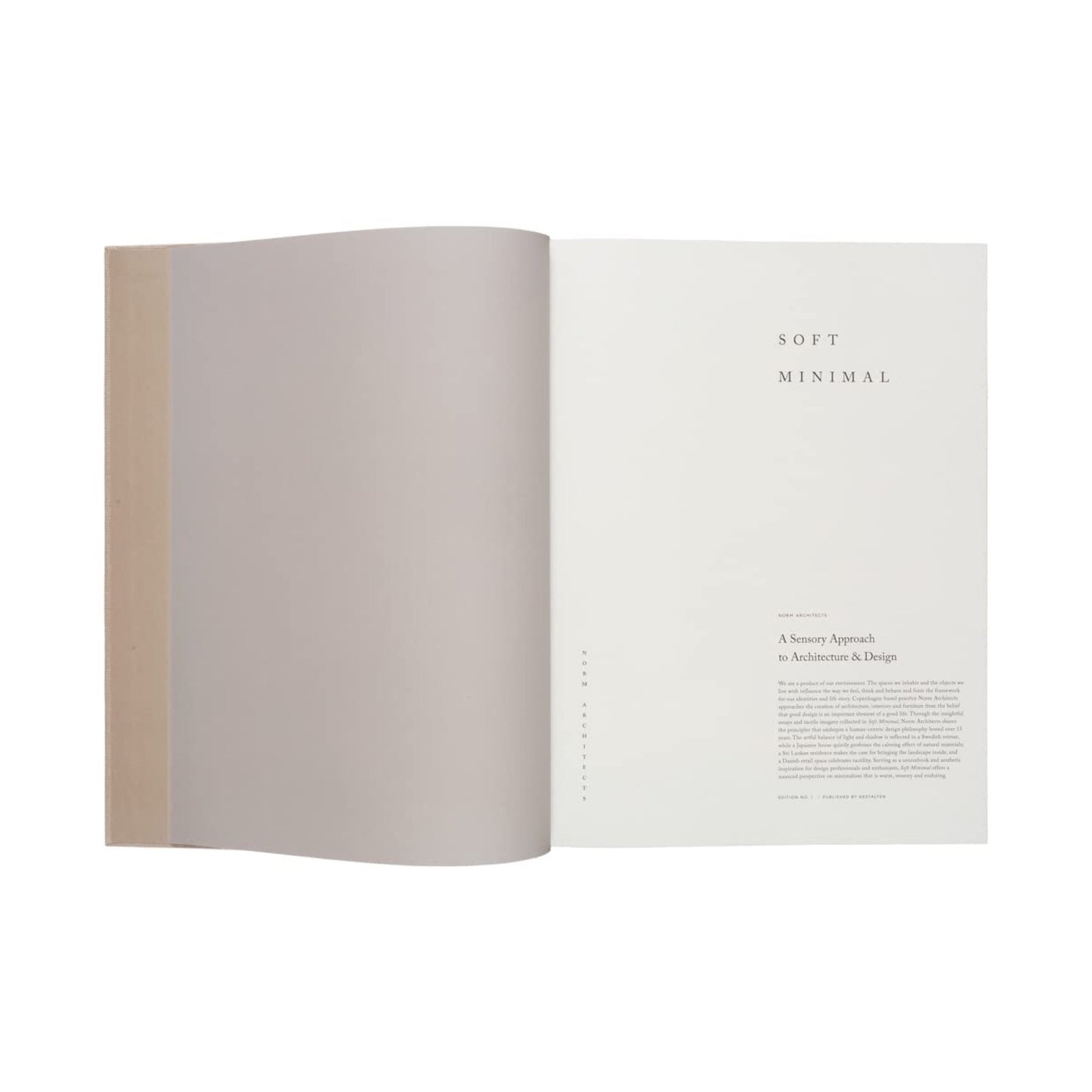 soft minimal: a sensory approach to to architecture and design