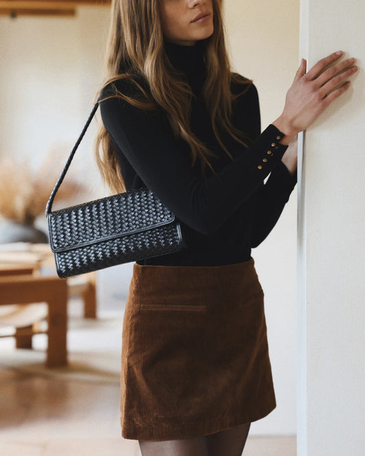 bembien / arden long clutch - black